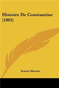 Histoire de Constantine (1903)