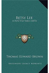 Betsy Lee