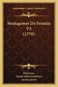 Stratagemes De Frontin V3 (1770)