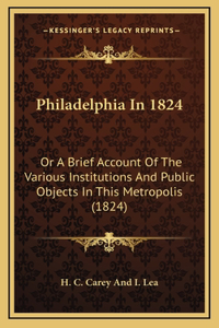 Philadelphia In 1824
