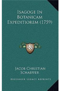 Isagoge in Botanicam Expeditiorem (1759)