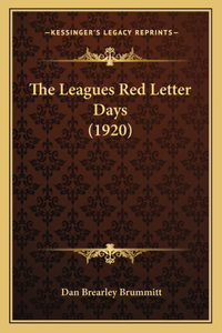 Leagues Red Letter Days (1920)