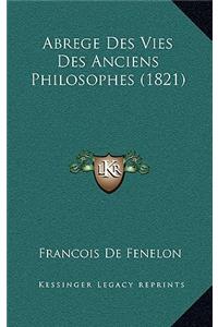 Abrege Des Vies Des Anciens Philosophes (1821)