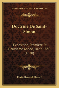 Doctrine De Saint-Simon