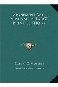 Atonement and Personality