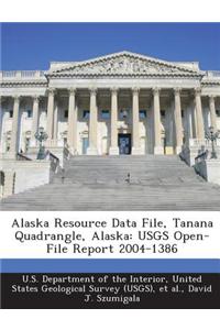 Alaska Resource Data File, Tanana Quadrangle, Alaska