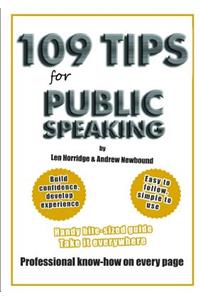 109 TIPS for Public Speaking