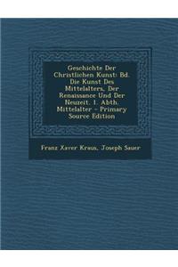 Geschichte Der Christlichen Kunst