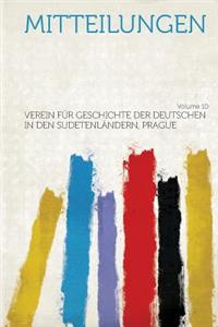 Mitteilungen Volume 10