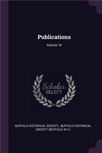 Publications; Volume 18