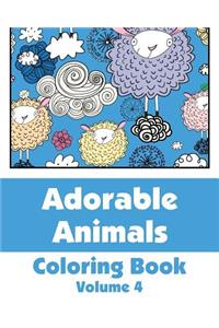 Adorable Animals Coloring Book