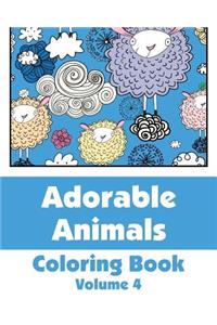 Adorable Animals Coloring Book