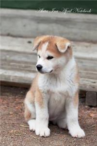 Akita Inu April Notebook Akita Inu Record, Log, Diary, Special Memories, to Do List, Academic Notepad, Scrapbook & More