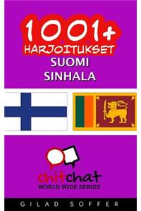 1001+ harjoitukset suomi - sinhala