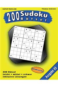 200 gemischte Zahlen-Sudoku 05