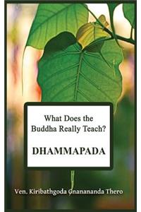 What Does the Buddha Really Teach? DHAMMAPADA