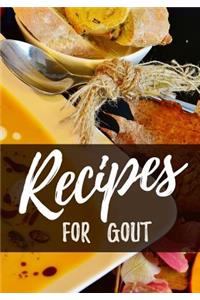 Recipes for Gout