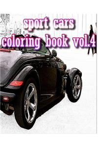 Sport Cars Coloring book Vol.4