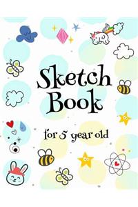 Sketch Book For 5 Year Old