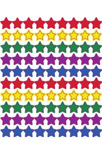 Stars, Multicolor Chart Seals
