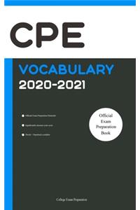 CPE Official Vocabulary 2020-2021