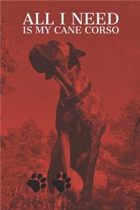 All I need is my Cane Corso