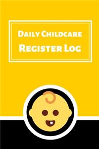 Daily Childcare Register Log