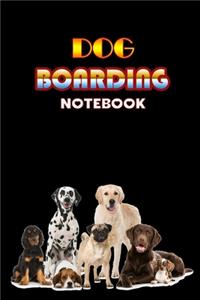 Dog Boarding Notebook