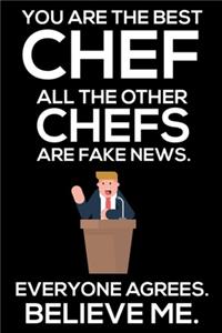 You Are The Best Chef All The Other Chefs Are Fake News. Everyone Agrees. Believe Me.