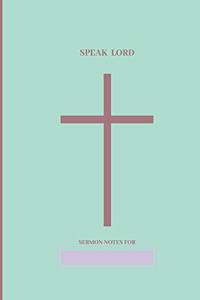 Sermon Notes