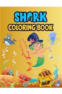 Shark Coloring Book