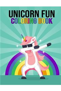 Unicorn Fun Coloring Book