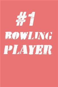 #1 Bowling Player Notebook