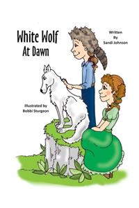 White Wolf At Dawn