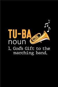Tuba Player Marching Wind Instrument Musician
