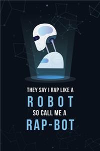 RAP-BOT Rhyme Book - Rap Journal