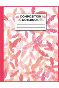 Flamingo Composition Notebook