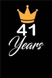 41 years