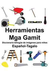 Español-Tagalo Herramientas/Mga Gamit Diccionario bilingüe de imágenes para niños