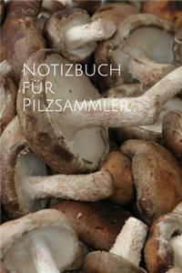 Notizbuch für Pilzsammler