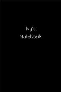 Ivy's Notebook