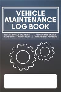 Vehicle Maintenance Log Book