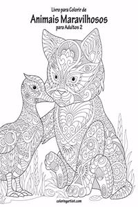 Livro para Colorir de Animais Maravilhosos para Adultos 2