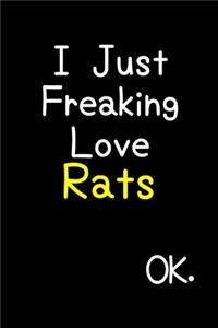 I Just Freaking Love Rats Ok.