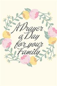 A Prayer a Day for your Family