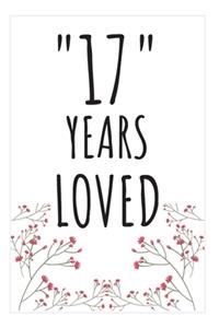 Years Loved Notebook