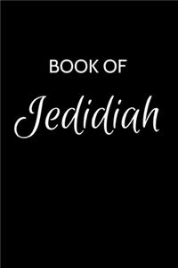 Jedidiah Journal
