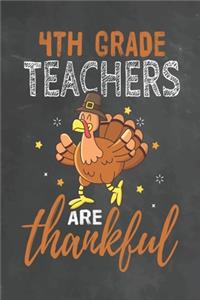 4th Grade Teachers Are Thankful