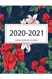 2020 - 2021 Weekly And Monthly Planner