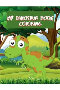 My Dinosaur Book Coloring